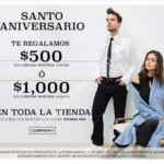 Promoción ösom 1er. Aniversario: $500 de descuento en compras de $2,000