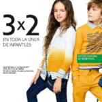 Promoción Benetton Día del Niño: 3x2 en toda la línea de infantiles