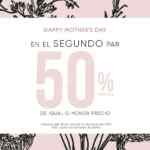 Promoción LOB Día de las Madres: Segundo par de zapatos a mitad de precio