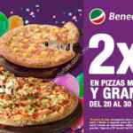 Promoción Benedettis Día del Niño: 2x1 en pizzas medianas y grandes del 20 al 30 de abril