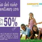 Promoción Campanita & Kids Día del Niño: Hasta 50% de descuento