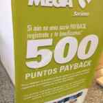 Promoción nuevo MEGA Soriana: 500 puntos Payback ($50 pesos) GRATIS a nuevos miembros