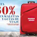 En Mundo Joven hasta 60% de descuento en maletas y guías de viaje