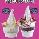 Promoción Nutrisa Plaza Carso: Helado suave sencillo a $25 y doble a $40
