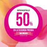 En Springfield 50% de descuento en la segunda prenda para mujer por el día de las madres