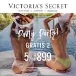 Panty Party Victorias Secret México: llévate gratis 2 panties en la compra de 5