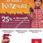 Promoción Día del Niño Sanborns Kidzania: 25% de descuento comprando $500