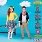 En Sears hasta 25% de descuento en ropa y calzado para niños y bebés