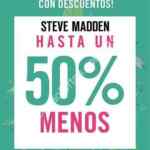 Promoción Steve Madden Semana Santa: hasta 50% de descuento