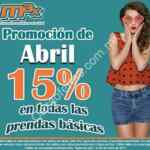 Promoción Abril 2017 en Tintorerías Max: 15% de descuento en prendas básicas