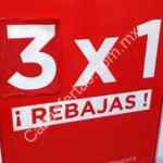 3x1 en Todomoda con sus rebajas adicionales