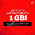 En Virgin Mobile 1 gb de regalo por 30 días al comprar un chip