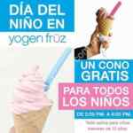 En Yogen Früz helado GRATIS hoy 30 de abril Día del Niño
