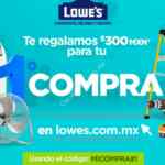 Cupón Lowes de $300 en tu primera compra de $1,500 o más