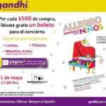 Boletos gratis para el concierto Allegro Sinfónico para niños con tus compras en Gandhi