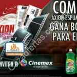 Promoción Chedraui Axion: boletos Cinemex GRATIS en tus compras