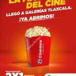 En Cinemex Tlaxcala 2x1 en entradas por inauguración