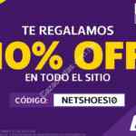 Cupón Netshoes de 10% de descuento en toda la tienda (aplica en mercancía rebajada)