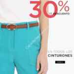 30% de descuento en todos los cinturones en la tienda online de Julio