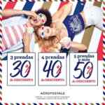 Descuentos escalonados Aeropostale: Hasta 50% de descuento