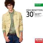 Días Benetton en Sears: 30% de descuento del 16 al 28 de mayo