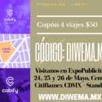 Cupon $200 Cabify 4 Viajes $50 para Expopublicitas 2017 - Codigo: DIWEMA.MX - Cabify Zone 10% Citibanamex Hipodromo Las Americas.