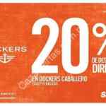 En Sears 20% de descuento en ropa para hombre marca Dockers
