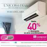 Feria del Aire en Liverpool: Hasta 40% de descuento en aires acondicionados y 13 msi