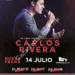 Boletos dobles para Carlos Rivera Gratis en Forum Buenavista con 4 cobijas