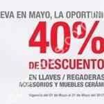 Promoción Helvex Mayo 2017: 40% de descuento en accesorios y muebles para baño