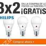 En Home Depot 3x2 en focos Philips