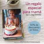 Promoción Kodak Moments Día de las Madres: 50% de descuento en impresión de fotos