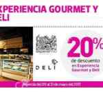 En Liverpool 20% de descuento en Experiencia Gourmet durante mayo