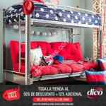 Ofertas Muebles Dico Hot Sale 2017: hasta 50% de descuento + 12% adicional