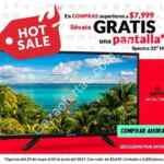 Ofertas Office Depot Hot Sale 2017: pantalla LED 32” GRATIS en compras de $7,999