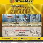 Semana del Mueble Office Max con precios especiales y sillas gratis
