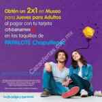 Promoción Papalote Jueves para Adultos 2x1 pagando con Citi Banamex
