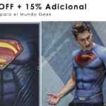 Hasta 35% de descuento + 15% adicional en licencias MARVEL Y DC en República Blanca
