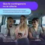 Promoción Cabify Contingencia: 2 viajes gratis de $75 con el código NOSMOG