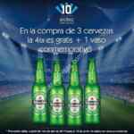 Promoción El Diez Final Champions: 4x3 en cervezas Heineken + vaso de regalo