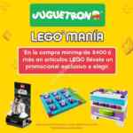 LEGO Manía en Juguetron: Compra $400 en LEGOs y llévate juguete gratis