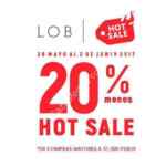 Ofertas LOB Hot Sale 2017: 20% de descuento
