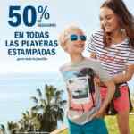 En Old Navy todas las playeras estampadas a mitad de precio hoy domingo