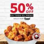 50% de descuento en todo el menú de Panda Express en Rappi hoy de 1:00 a 5:00 PM