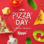 Promoción Rappi Pizza Day 18 de mayo: ofertas y descuentos en más de 30 pizzerías