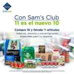 En Sams Club 11x10 en productos participantes hasta el 18 de mayo