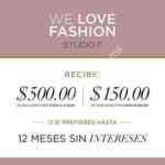 En Studio F descuentos adicionales en compras a partir de $1,500