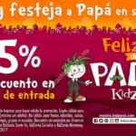 Cupón Kidzania Día del Padre de 15% de descuento en entradas hasta el 30 de junio