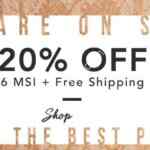 En Rapsodia rebajas de temporada de 20% de descuento + 6 MSI + envío gratis