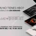 Primeras 3 temporadas de Game of Thrones on demand gratis para suscriptores de Izzi del 1 al 15 de julio